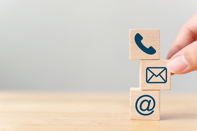 積み木・メール