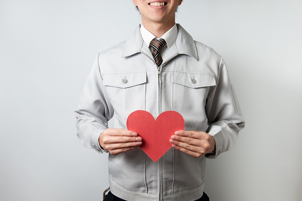 ハートを持つ業者